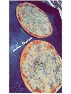 صورة لوصفة الوصفة الأصلية لعجينة البيتزا الإيطالية 🍕❤