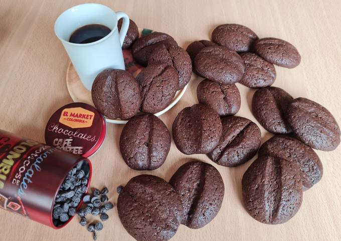 Galletas de café ☕ y cacao natural Receta de Mate Amargo??- Cookpad