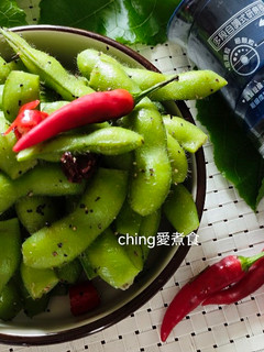 季節限定夜市美食-涼拌毛豆 的食譜成品照片