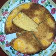 Bizcochuelo de mandarinas húmedo, sin huevo