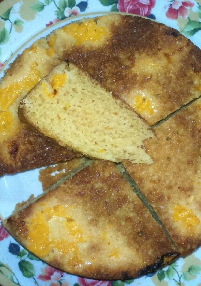 Una foto de Bizcochuelo de mandarinas húmedo, sin huevo
