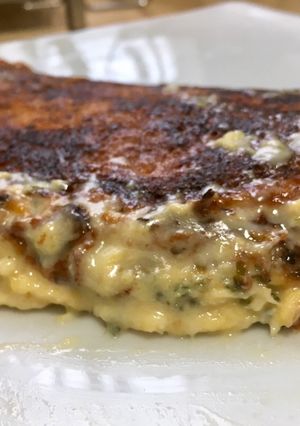 Una foto de Omelette con queso