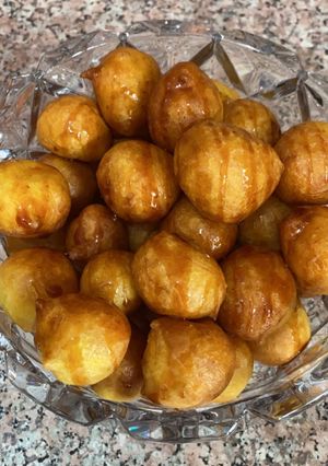 صورة لوصفة لقيمات بالبطاطس 👩🏻‍🍳💕