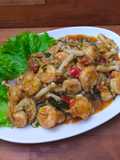 Udang Jamur Shimeji Saos Padang