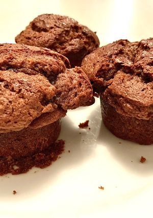 Une photo de Muffins fondants au chocolat
