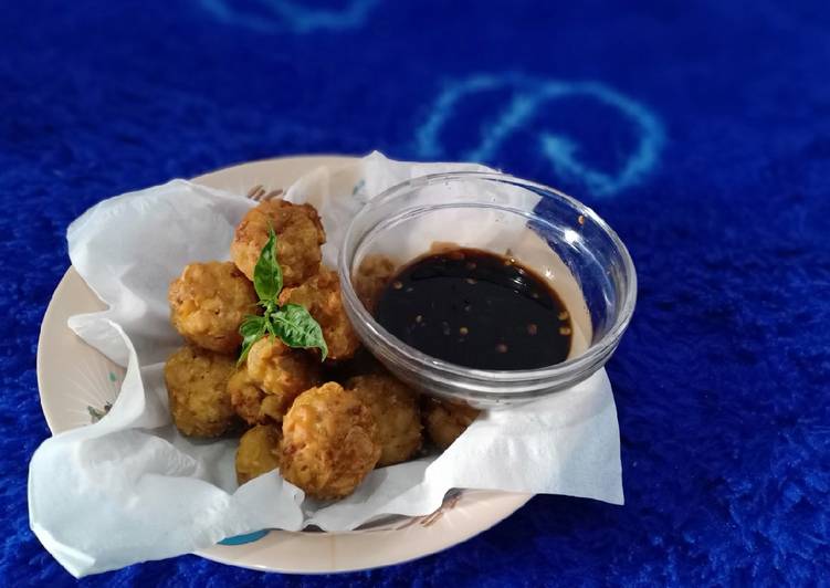 Bola-Bola Tempe Abon Ikan