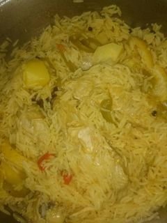 صورة لوصفة كبسة الدجاج الجنوبيه