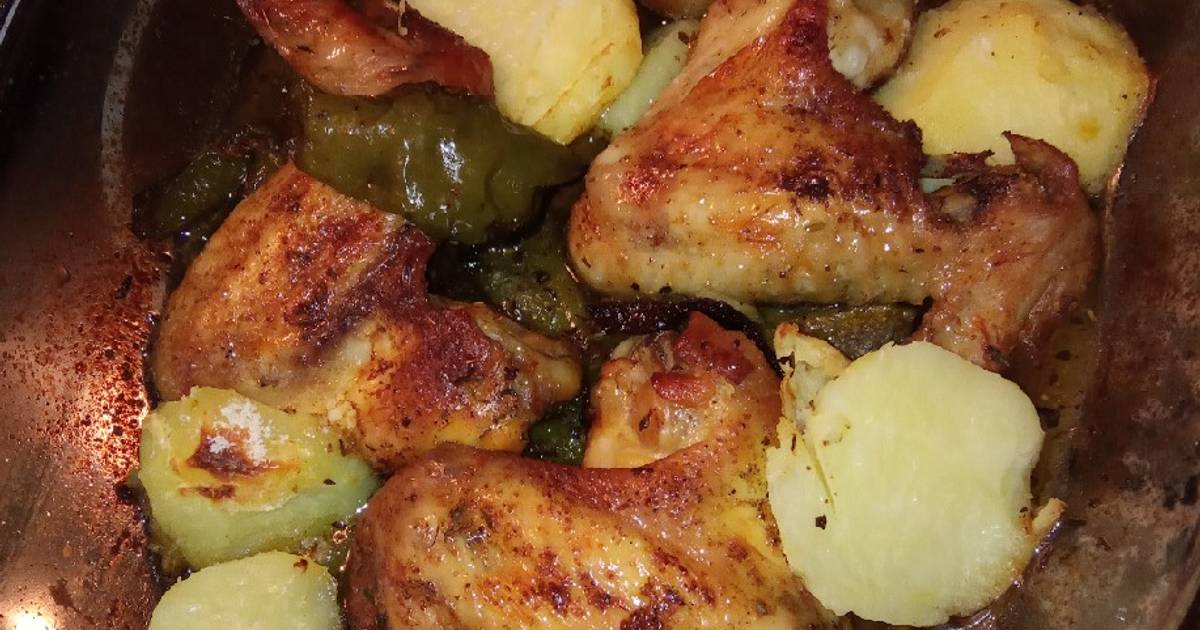 POLLO ASADO ENTERO A LA SIDRA en GM D