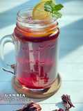 Gambia Hibiscus Juice (Jus Roselle Gambia 🇬🇲)