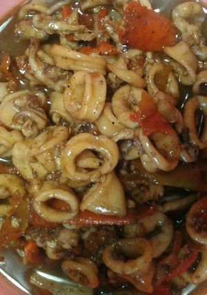 Foto resep Cumi pedess saos tiram