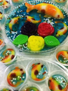 Foto resep Puding ikan koi