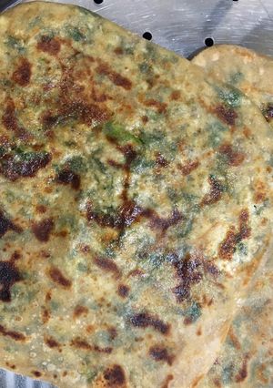 A picture of Paneer paratha.