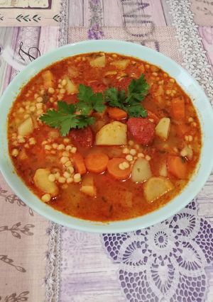 Tarhonya leveske☺️ recept fotója
