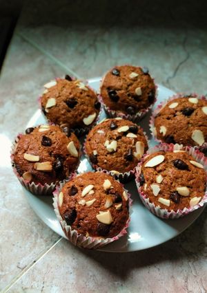 Foto resep 🍌Palm sugar banana muffin no mixer