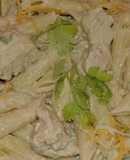 Pasta Penne con pollo