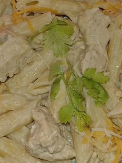 Una foto de Pasta Penne con pollo