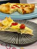 Quiche di zucchine e pomodorini