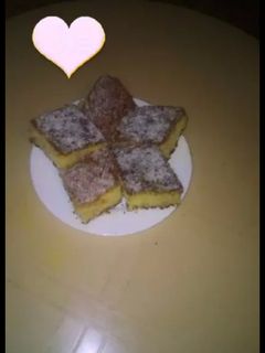 صورة لوصفة كيك الليمون 🍋🍋