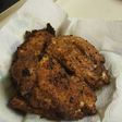Milanesa de pollo empanizada
