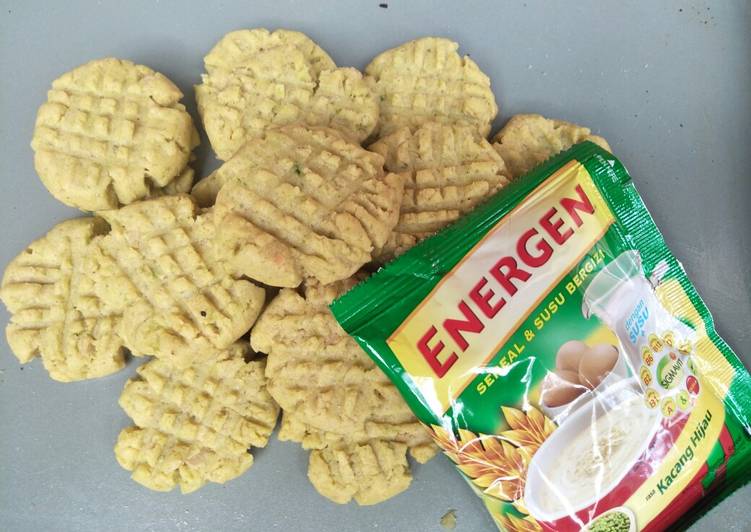 Resep Kue kering Energen kacang hijau #BikinRamadanBerkesan, Sempurna