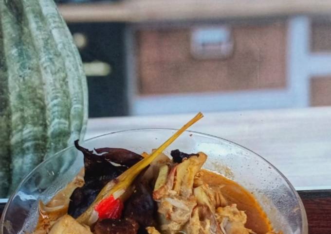 Ternyata ini lho! Resep enak membuat Gulai Nangka  enak