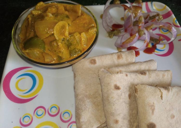 Recipe of Perfect Jhatpat onion capsicum sabji
