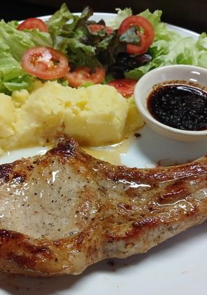 รูปของ Kurobuta Pork Chop Steak