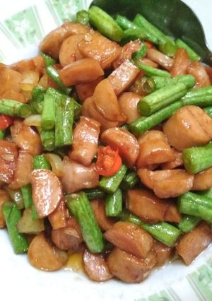 Foto resep Tumis Sosis Buncis