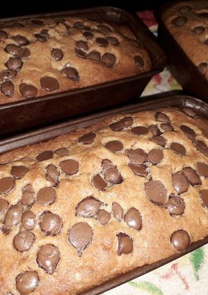 Una foto de Budín con chispas de chocolate. 🤤🍫