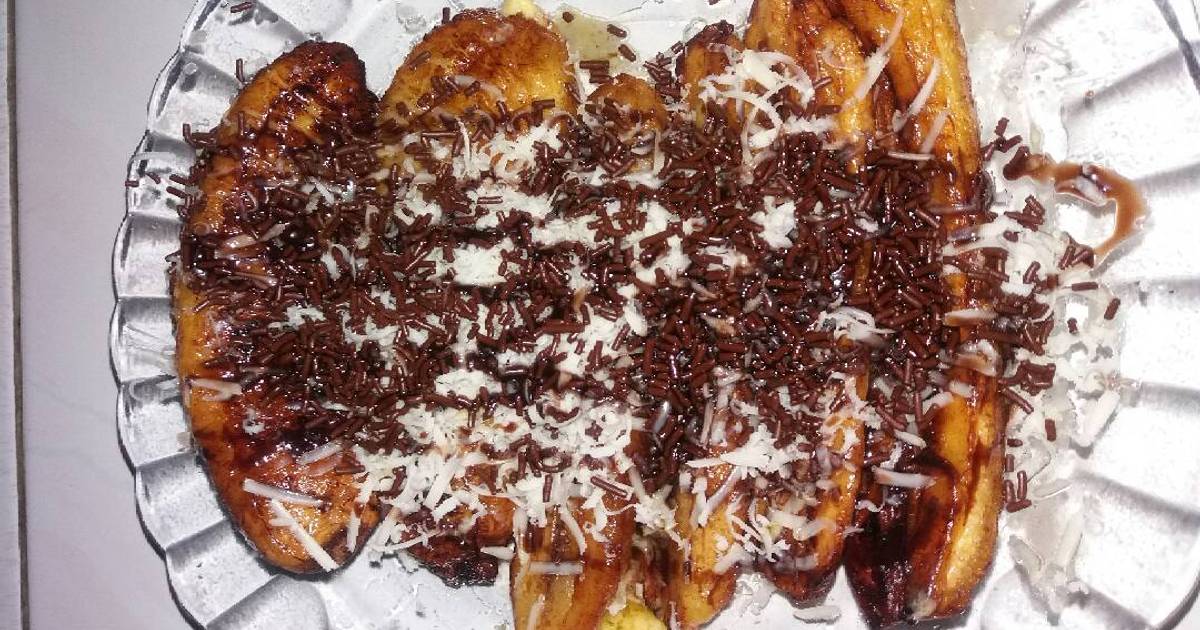 Resep Piscet (pisang gencet) oleh Darsih IbueKirana - Cookpad