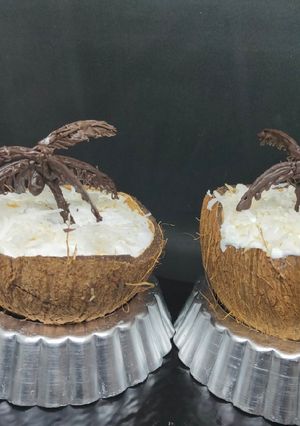 A picture of Coconut Cold Souffle.