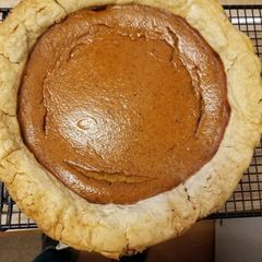 A picture of Libby's Pumpkin Pie Filling adapted by Leah Ellias.