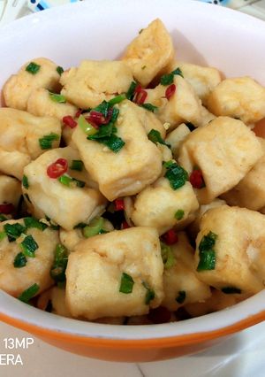 Foto resep Tahu cabai garam (ala sajiku)