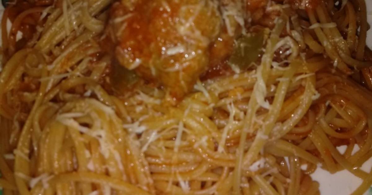 Fideos Con Picada Carne Fideos Con Picada Carne