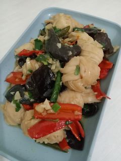 Foto resep Tumis Jamur Kuping Kembang Tahu