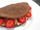 Panqueca de Achocolatado Gostosa 😋 😋 😋