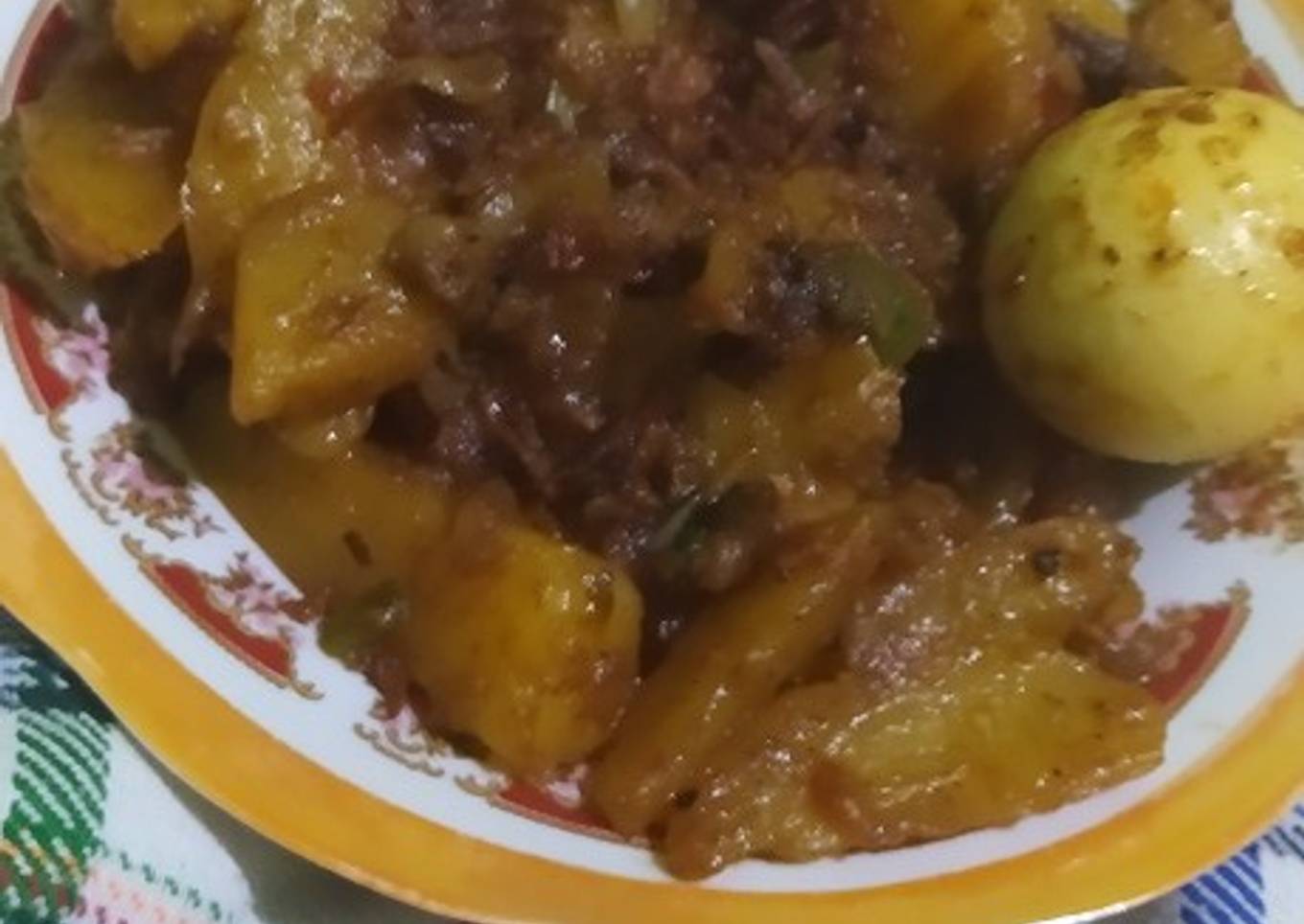 Kentang kari