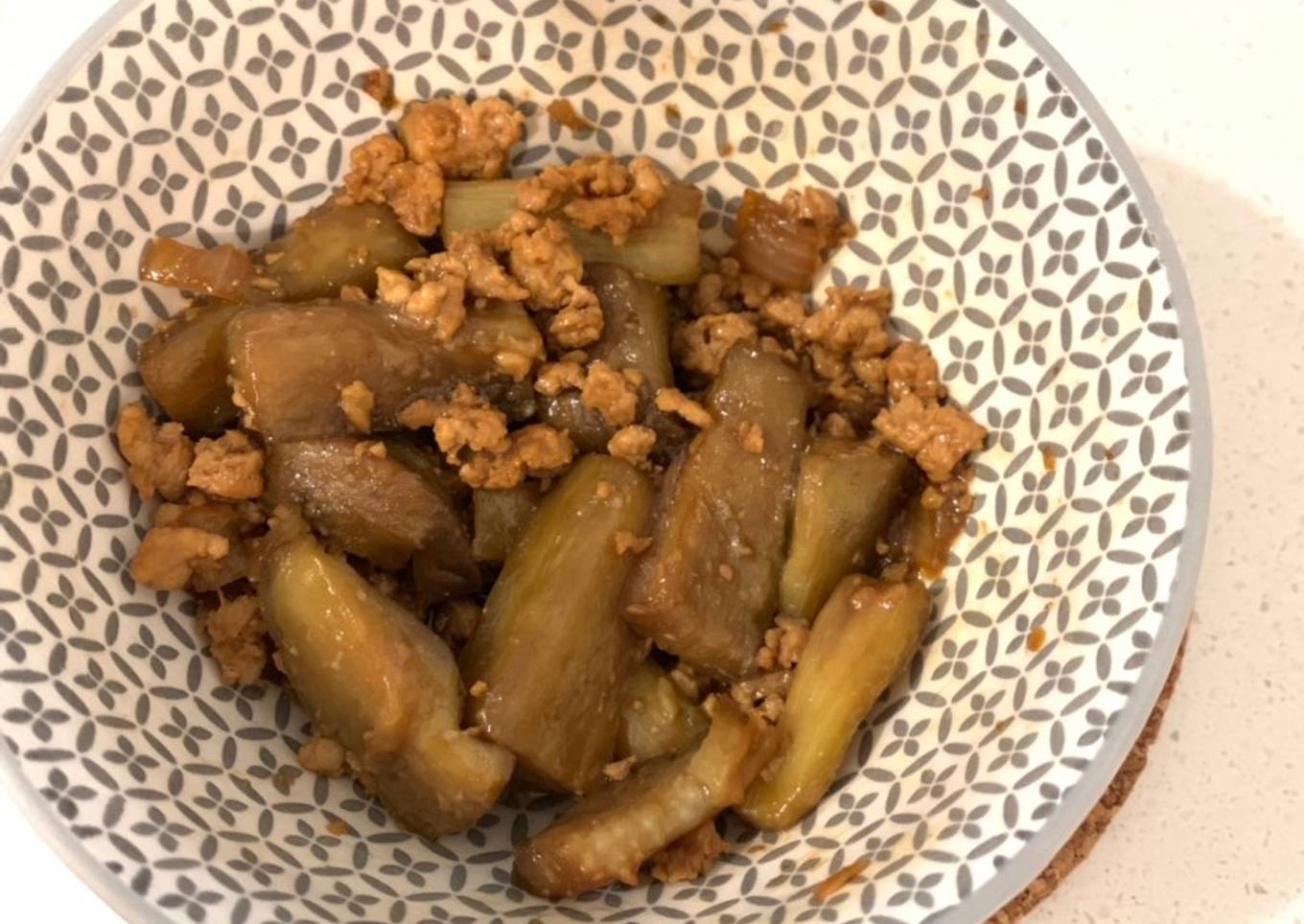 Terong daging cincang