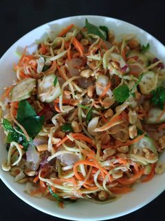 Hình của món Gỏi sứa.
