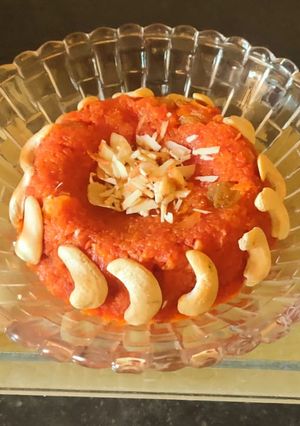 A picture of Gajar ka Halwa.