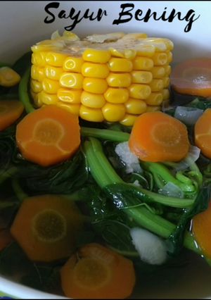 Foto resep Sayur Bening Bayam Jagung
