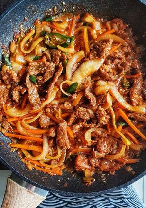 Foto resep Beef Bulgogi/Spicy Bulgogi