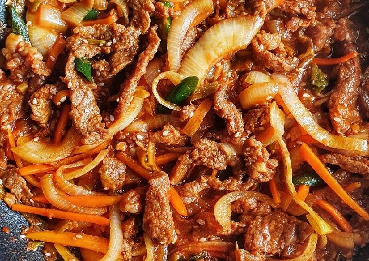Resep Beef Bulgogi/Spicy Bulgogi yang Enak