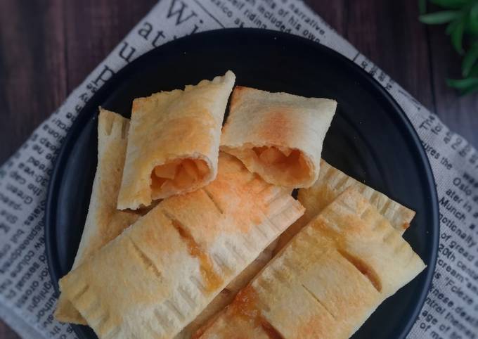 Apple pie roti tawar