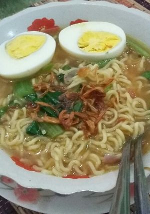 Foto resep Bakmi ebi kuah kental gax pake ribet (NO MSG)