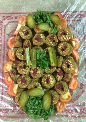 صورة لوصفة فلافل سورية