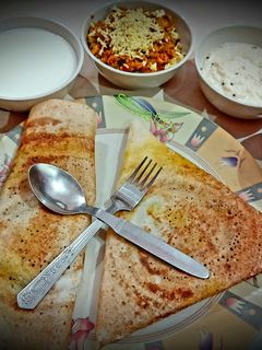 મૈસુર મસાલા ઢોંસા (Maisur masala Dosa recipe in Gujarati) (Jain) રેસીપી મુખ્ય ફોટો