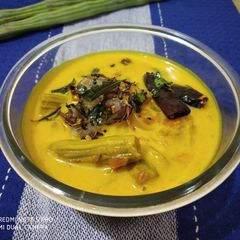 A picture of Drumstick Curry.