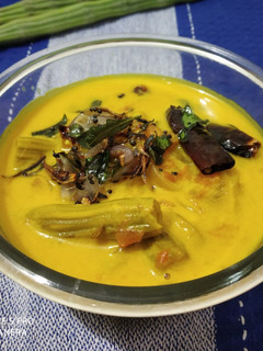 A picture of Drumstick Curry.