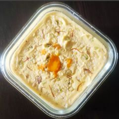 A picture of Mango Shrikhand.